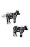 Cufflinks, Inc Butcher Cuts Cuff Links In Beef