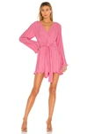 Lovers & Friends Bernice Mini Dress In Candy Pink
