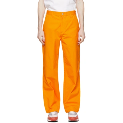 Clot 橙色 Carpenter 工装裤 In Orange