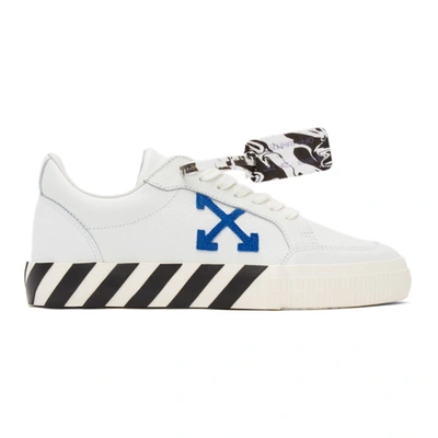 Off-white Low Vulcanized Leather Trainer In White