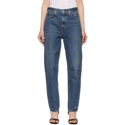Goldsign Blue 'the Peg' Jeans In Palmer