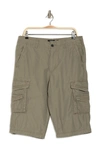 Union Denim Havana Messenger Cargo Shorts In Taupe