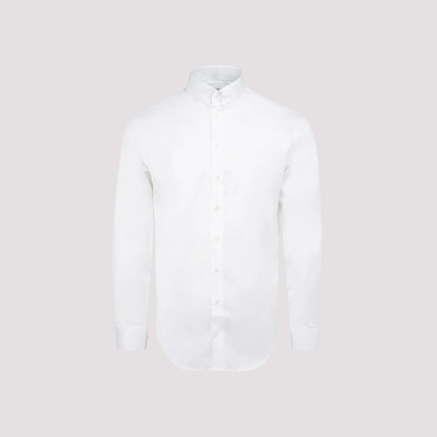 Giorgio Armani Classic Plain Shirt - 白色 In White