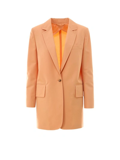 Max Mara Single-breasted Wide Blazer - Atterley In Pink