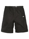 Msgm Logo-print Shorts In Black