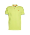 Peuterey Contrast-trim Polo Shirt In Green