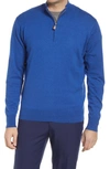 PETER MILLAR CROWN QUARTER ZIP PULLOVER,MS21S01