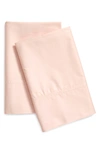 Nordstrom 400 Thread Count Organic Cotton Pillowcases In Pink Peony Bud