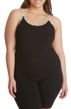 Juicy Couture Rib Camisole In Black
