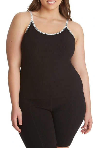 Juicy Couture Rib Camisole In Black