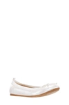 Nina Kids' Esther Ballet Flat In Ivory