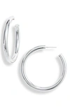 Jennifer Zeuner Lou Medium Hoop Earrings