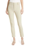 VINCE HIGH WAIST SLIM PANTS,V720321958