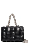 Bottega Veneta The Chain Cassette Bag In 3453-seagrass-gold