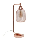 LALIA HOME INDUSTRIAL MESH DESK LAMP, ROSE GOLD,810052821375