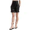 Philosophy Di Lorenzo Serafini Philosophy Eco Leather Shorts In Black