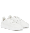 ALAÏA LASER-CUT LEATHER trainers,P00550523