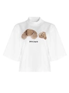 PALM ANGELS PALM ANGELS ICE BEAR PRINT CROPPED T