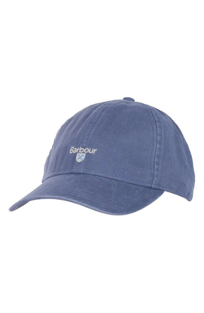 Barbour Cascade Washed Sports Cap In Blue