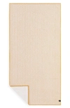 Slowtide Clive Bath Towel In Medium Yellow