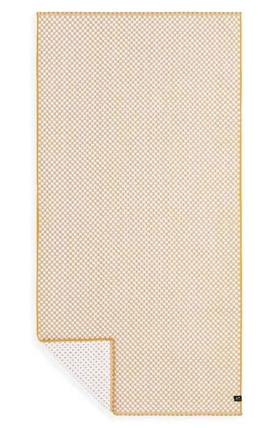 Slowtide Clive Bath Towel In Medium Yellow