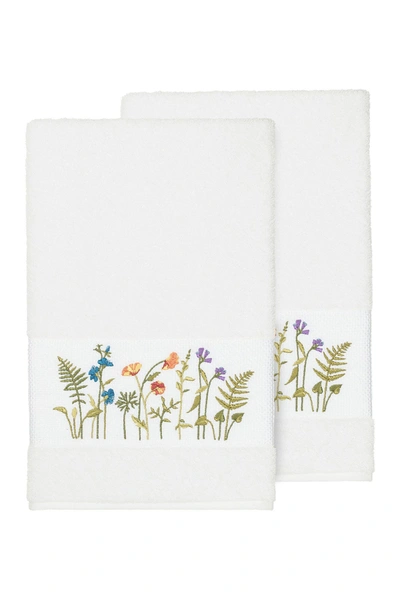 LINUM HOME SERENITY EMBELLISHED BATH TOWEL,190733132649