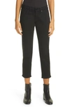 Rag & Bone Dre Slim-fit Low Rise Boyfriend Jeans In Black