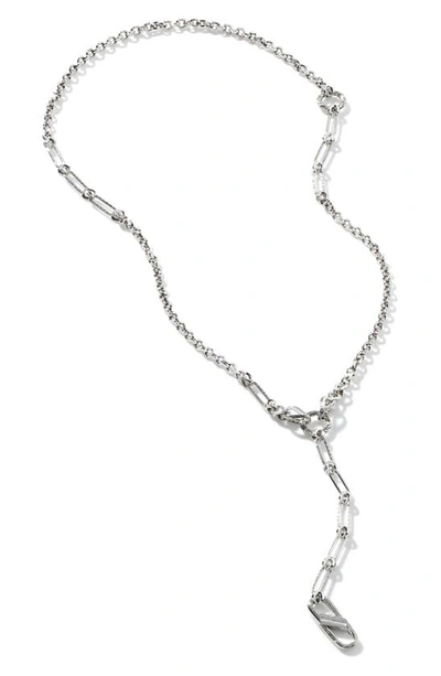 John Hardy Alsi Sterling Silver Y-necklace