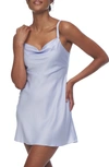 Rya Collection Heavenly Satin Chemise In Wisteria