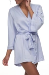 Rya Collection Heavenly Satin Coverup Robe In Wisteria