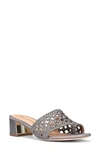 Donald Pliner Melrose Slide Sandal In Light Bronze