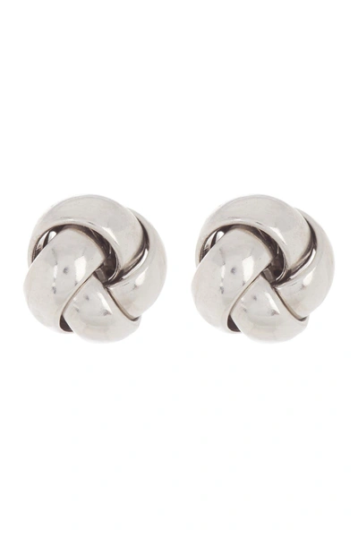 ADORNIA ADORNIA KNOT STUD EARRINGS,791109048245