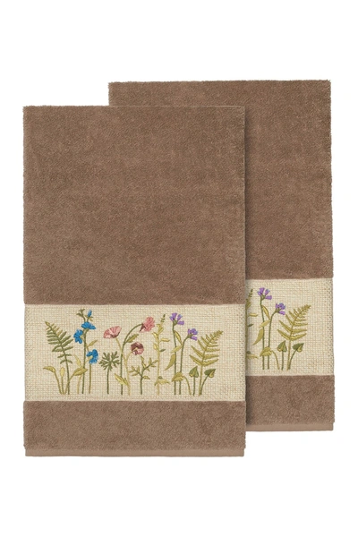 LINUM HOME LINUM HOME TEXTILES SERENITY EMBELLISHED BATH TOWEL,190733132885