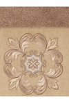 Linum Home Alyssa Embellished Bath Towel In Latte