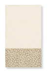 Linum Home Spots Embellished Bath Towel In Cream