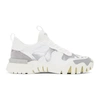 Valentino Garavani Rockrunner Camouflage-print Low-top Sneakers In White