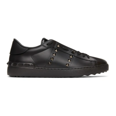 Valentino Garavani Rockstud Sneakers In Black