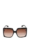 GUCCI GUCCI EYEWEAR SQUARE FRAME SUNGLASSES