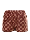 GUCCI GUCCI GG SUPREME PRINT SHORTS