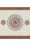 Linum Home Isabell Embellished Hand Towel In Latte