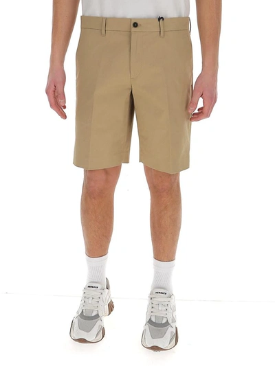 Prada Men's  Beige Cotton Shorts