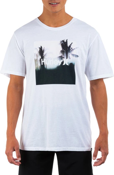 Hurley Everyday Bali Graphic Tee In White