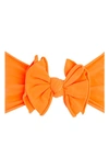 Baby Bling Babies' Fab-bow-lous Headband In Neon Orange Pop