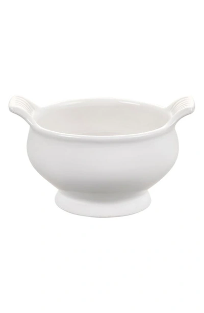 Le Creuset Heritage Soup Bowl In White