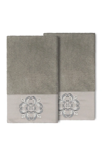 LINUM HOME LINUM HOME TEXTILES ALYSSA EMBELLISHED BATH TOWEL,190733165630