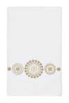 Linum Home Isabell Embellished Bath Towel In White