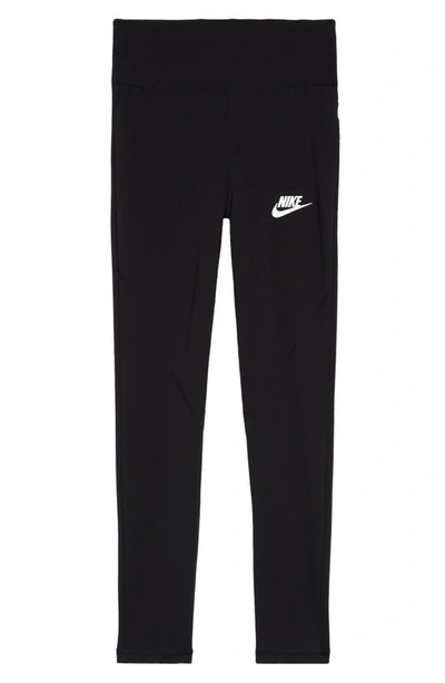 Nike Kids Black Sportswear Favourites Leggings