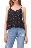 1.state Chiffon Inset Camisole In Petite Fleur Ditsy