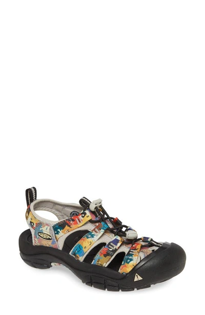 Keen 'newport H2' Sandal In Brick Dust/ Multi