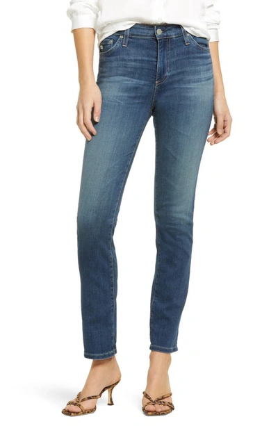 Ag Mari High Waist Ankle Slim Straight Leg Jeans In 10 Years Highline